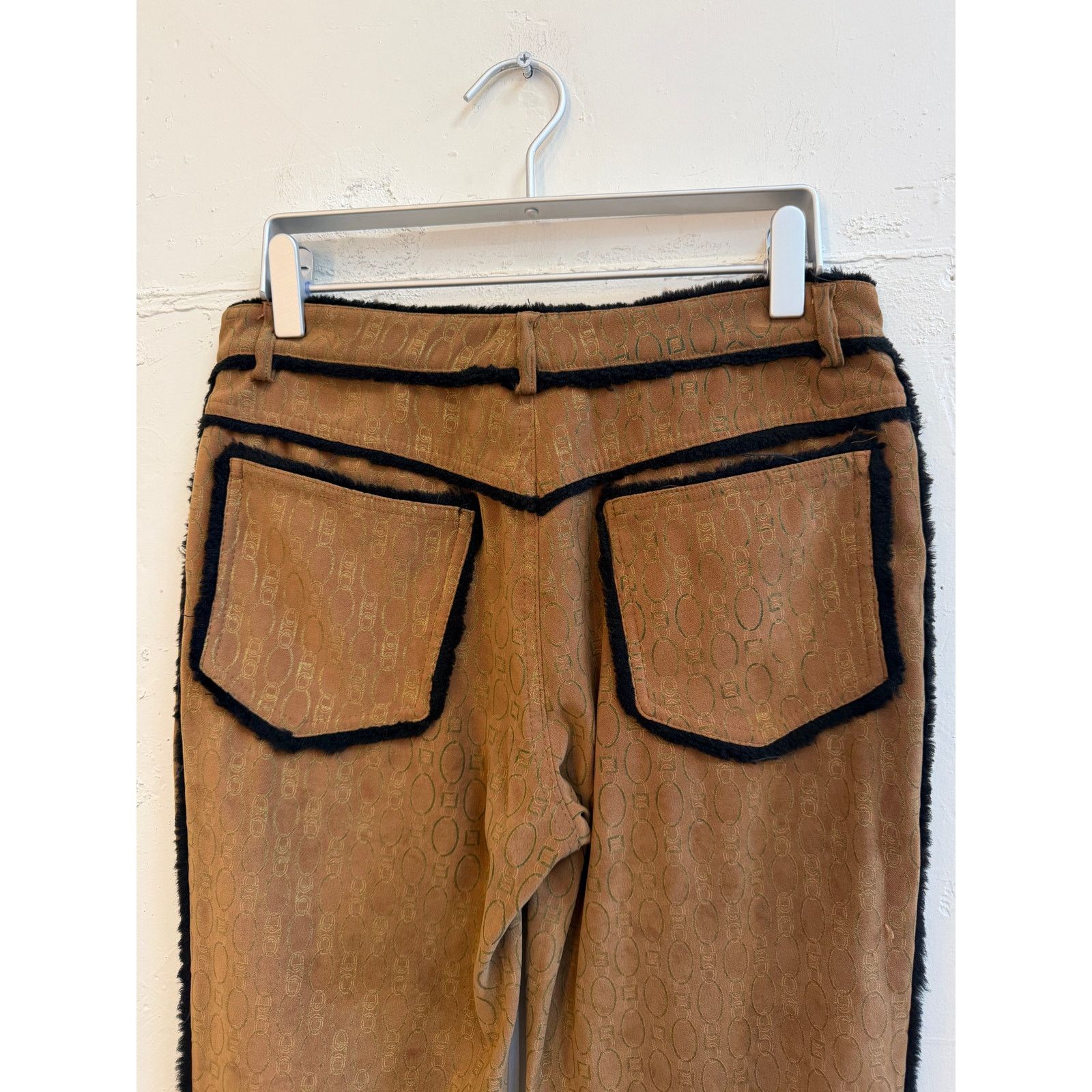 Alexander McQueen Vintage Alexander McQueen Outlined Print Design Pants Size 28" / US 6 / IT 42 - 6 Thumbnail