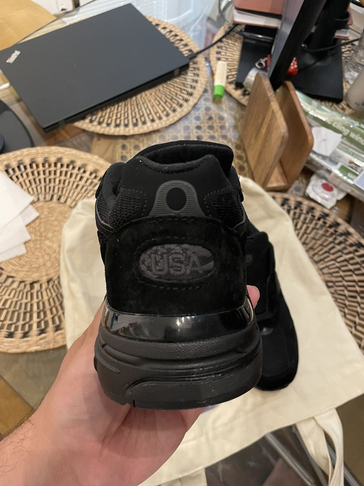 ワイズD US9.5 NEWBALANCE 993 BLK