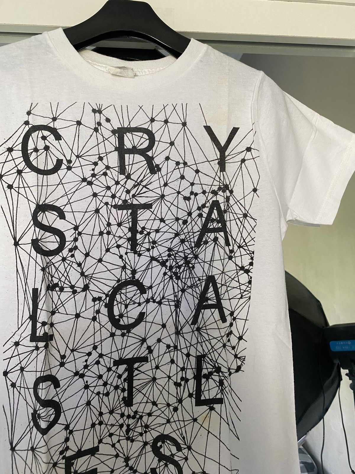 Band Tees × Vintage Crystal Castles Crimewave Slim Tshirt Size US S / EU 44-46 / 1 - 3 Thumbnail