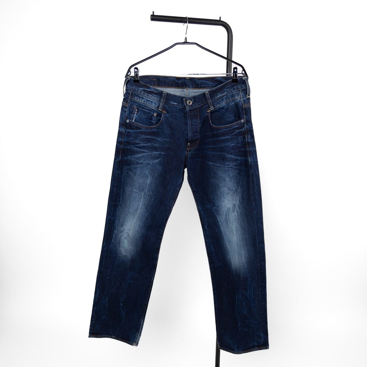 G-Star G-Star Raw Radar Jeans Dark Blue Button Fly Denim Straight Size US 34 / EU 50 - 1 Thumbnail