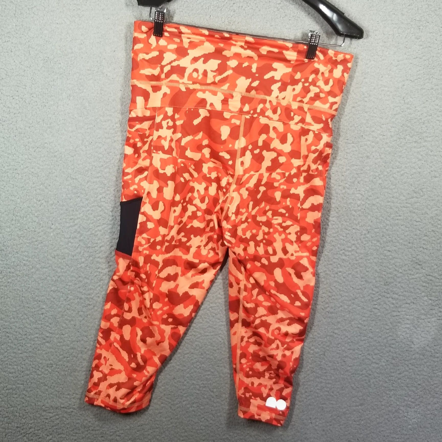 Nike NIKE Naomi OSAKA Court 3/4 Tennis Legging Large ZIP FRONT CLOSURE DD9312 Camo Size 36" / US 14 / IT 50 - 2 Thumbnail