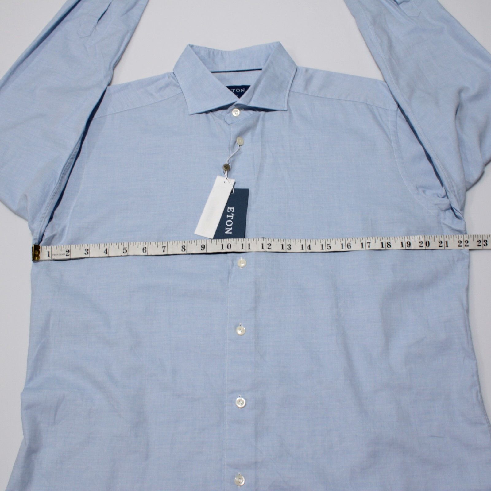 Eton Eton New with tags Shirt Size XL US In Blue Size US XL / EU 56 / 4 - 4 Thumbnail