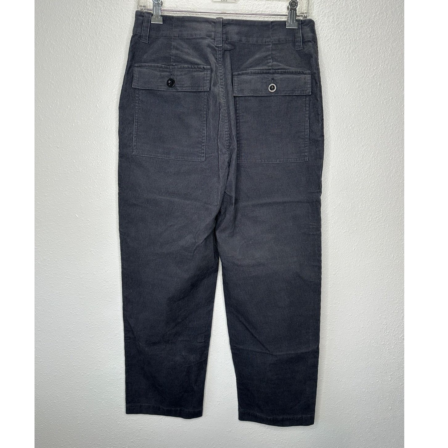 Other Jenni Kayne Gray High Waist Corduroy Ranger Trouser Pants 8 Size 30" / US 8 / IT 44 - 7 Thumbnail