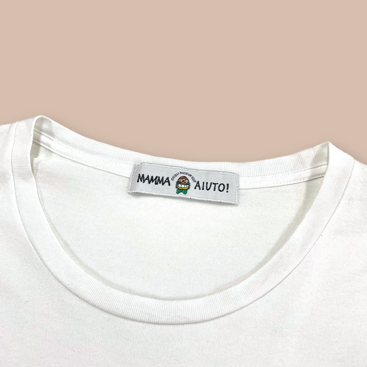 Anime Ghibli Museum Shop "Laputa : Castle in the Sky" White Tee Size US L / EU 52-54 / 3 - 6 Thumbnail