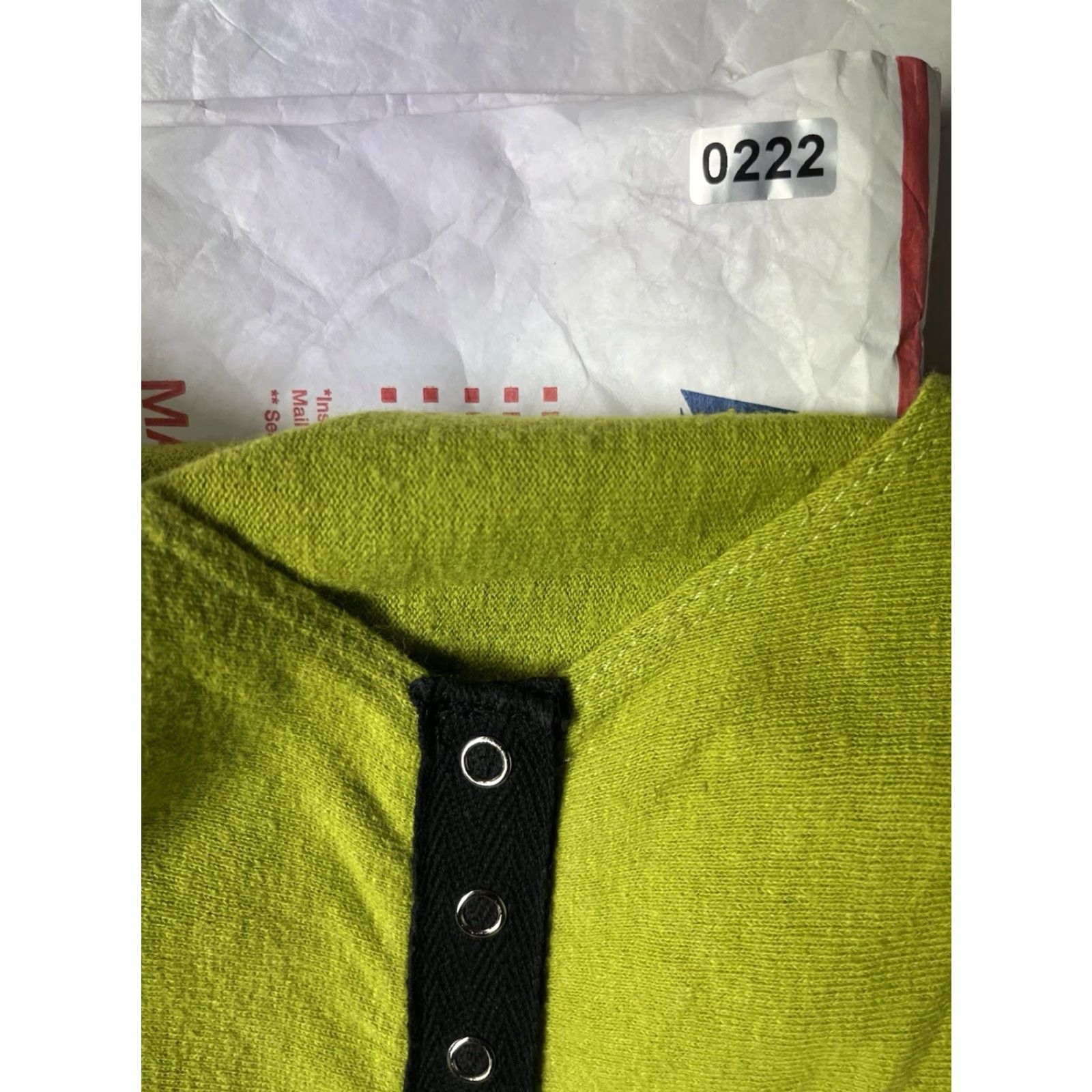 Vintage Popomomo Women Shirt Dress Green Sleeveless Button Down V-Neck Knee Length Size S/M Regular Size L / US 10 / IT 46 - 7 Thumbnail