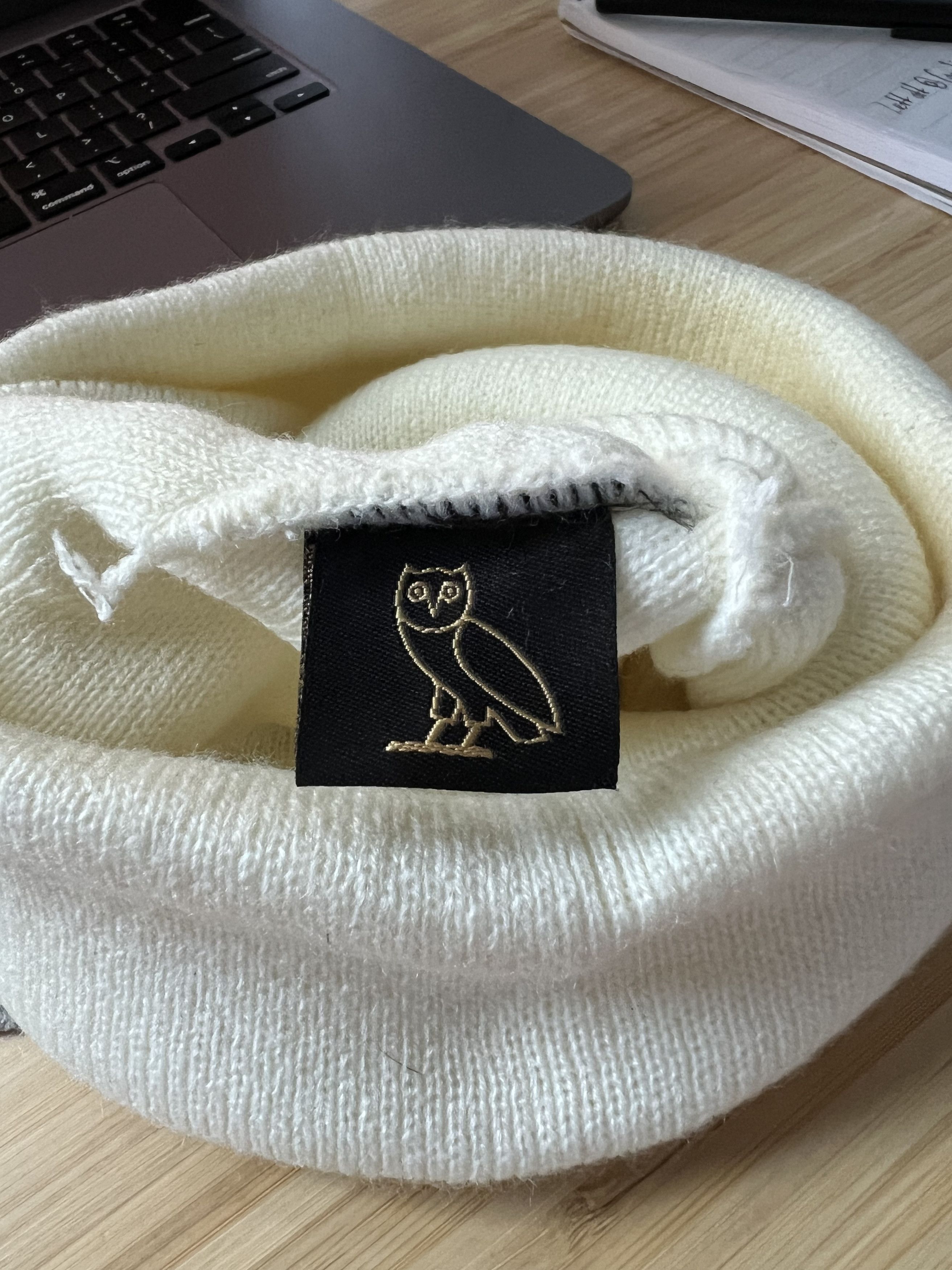 October's Very Own OVO Beanie Cream Size ONE SIZE - 2 Thumbnail