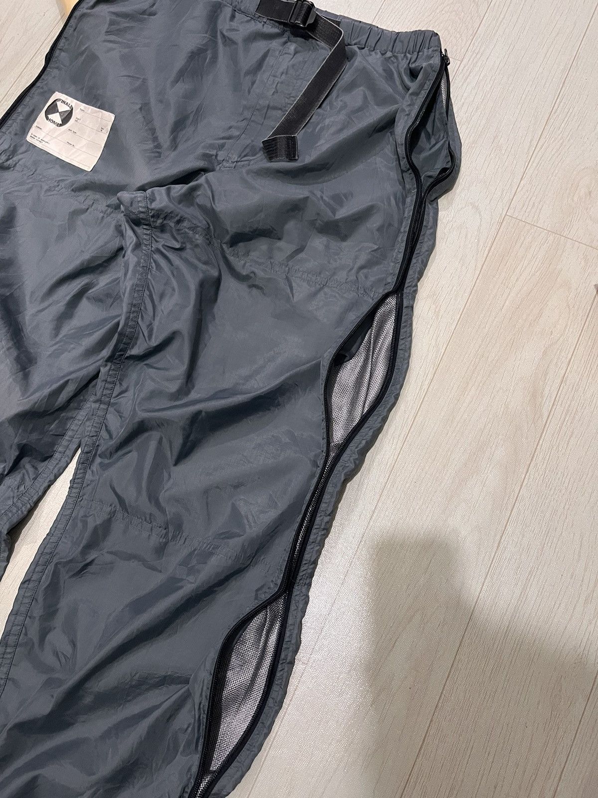 Final Home 90s Final Home Gunmetal Survival zipper pants Size US 32 / EU 48 - 3 Thumbnail