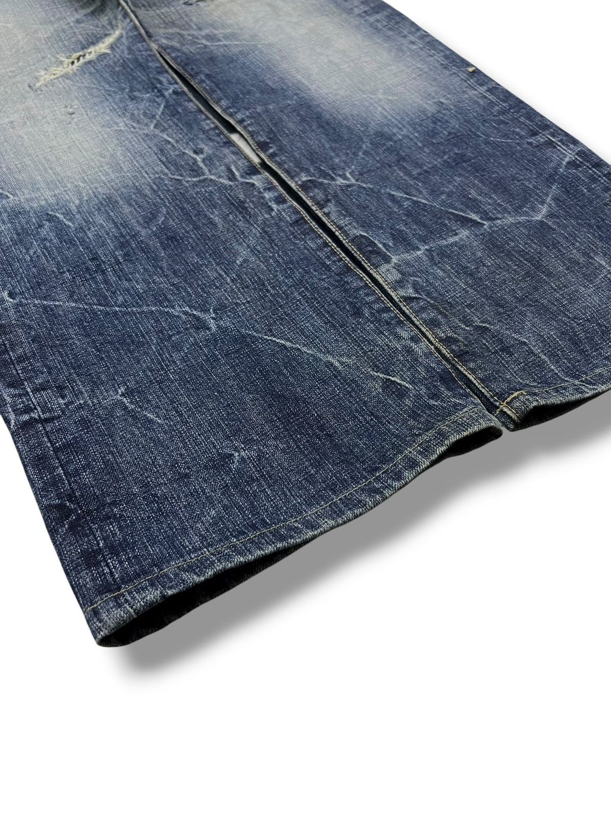 Eternal Loose Vintage Y2K Eternal Japan - Thunder Wash, Distressed Size US 36 / EU 52 - 6 Thumbnail