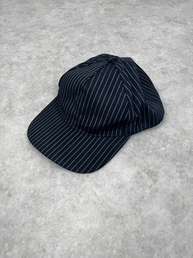 Jean Paul Gaultier Navy & White Striped Cap