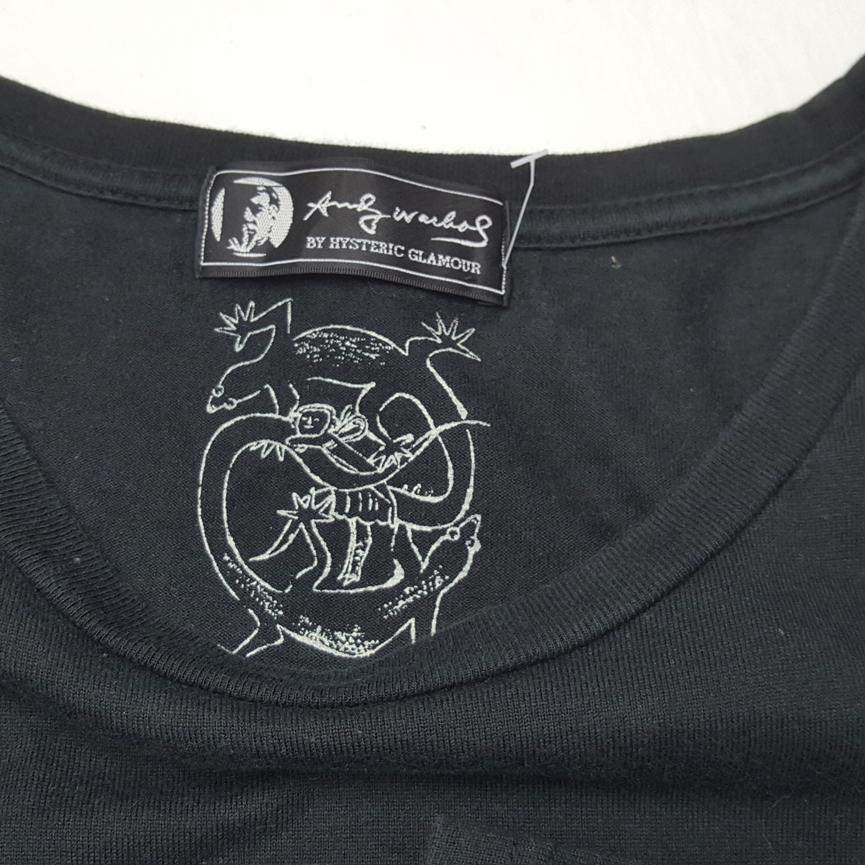 Andy Warhol × Hysteric Glamour × Japanese Brand HYSTERIC GLAMOUR X Andy Warhol Streetwear Women Tshirt Size S / US 4 / IT 40 - 10 Thumbnail