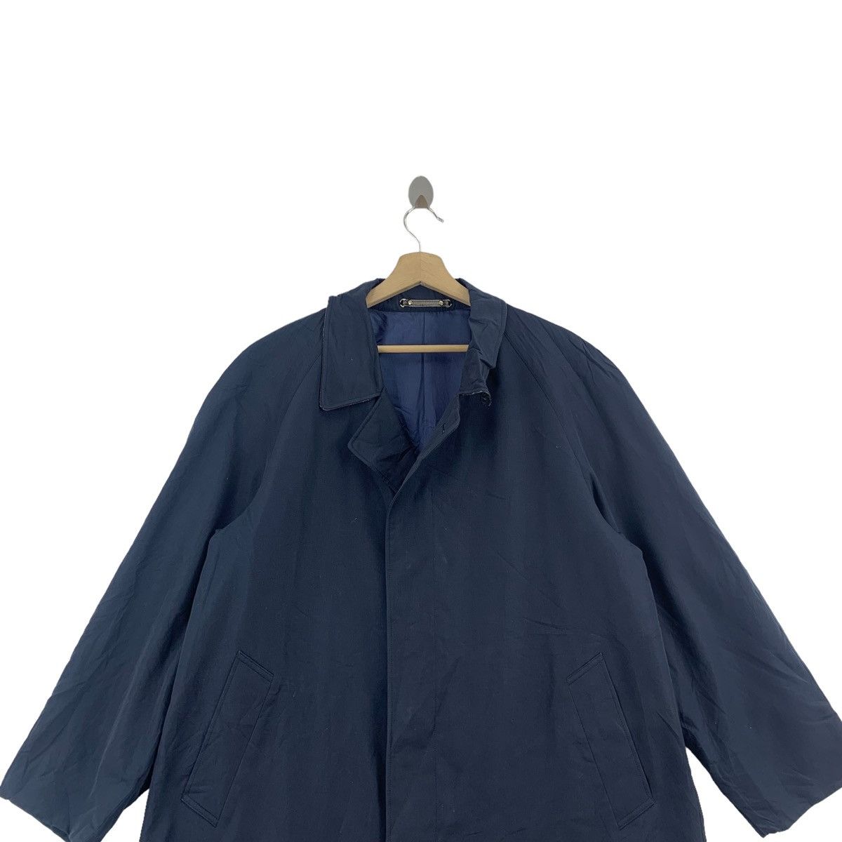 Vintage Vintage LANVIN Paris Fashion Designer Trench Coat Jacket Size US M / EU 48-50 / 2 - 4 Thumbnail