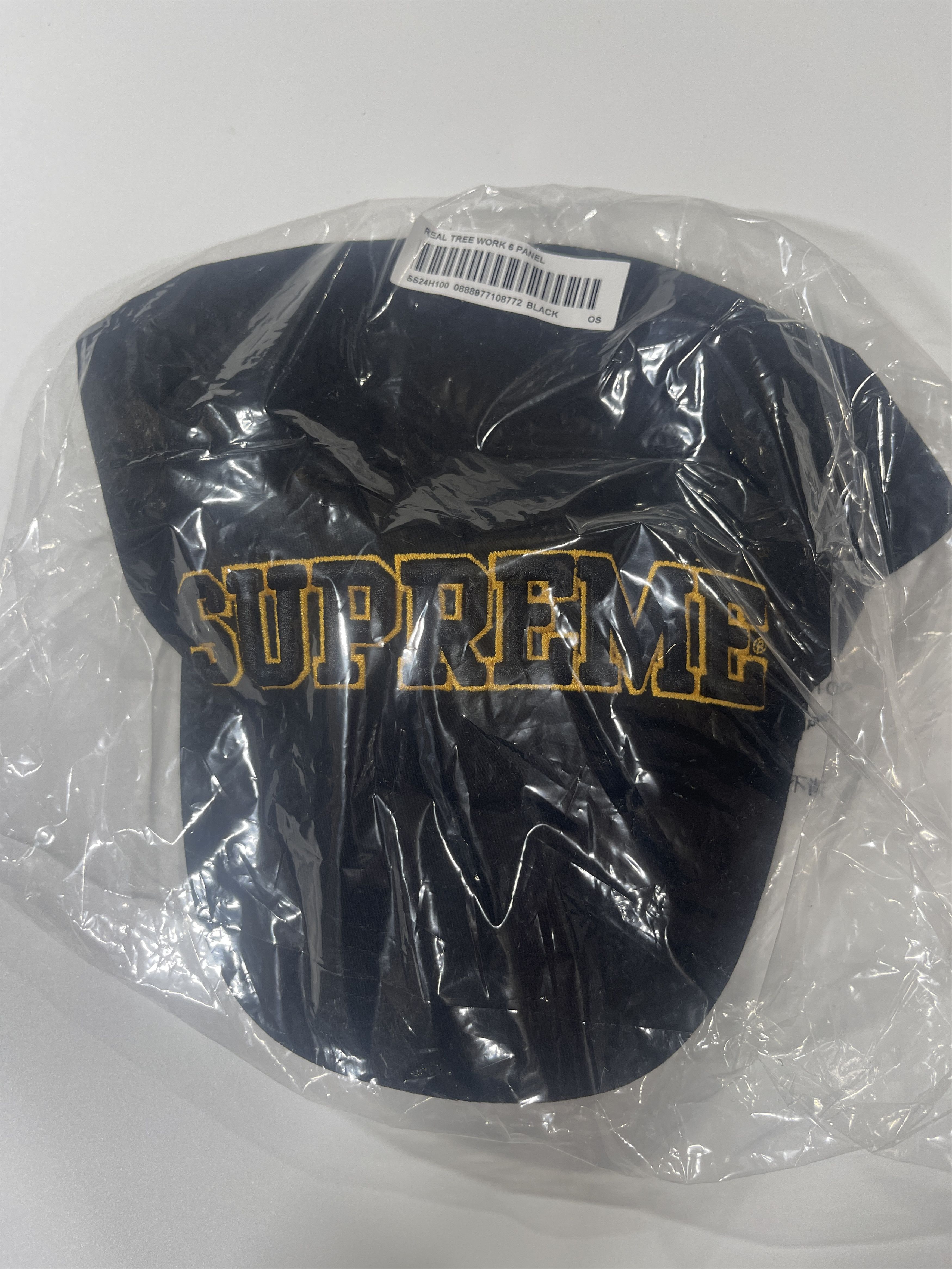 Supreme Supreme Difference 6-Panel Black Cap Sz Adjustable Size ONE SIZE - 2 Thumbnail