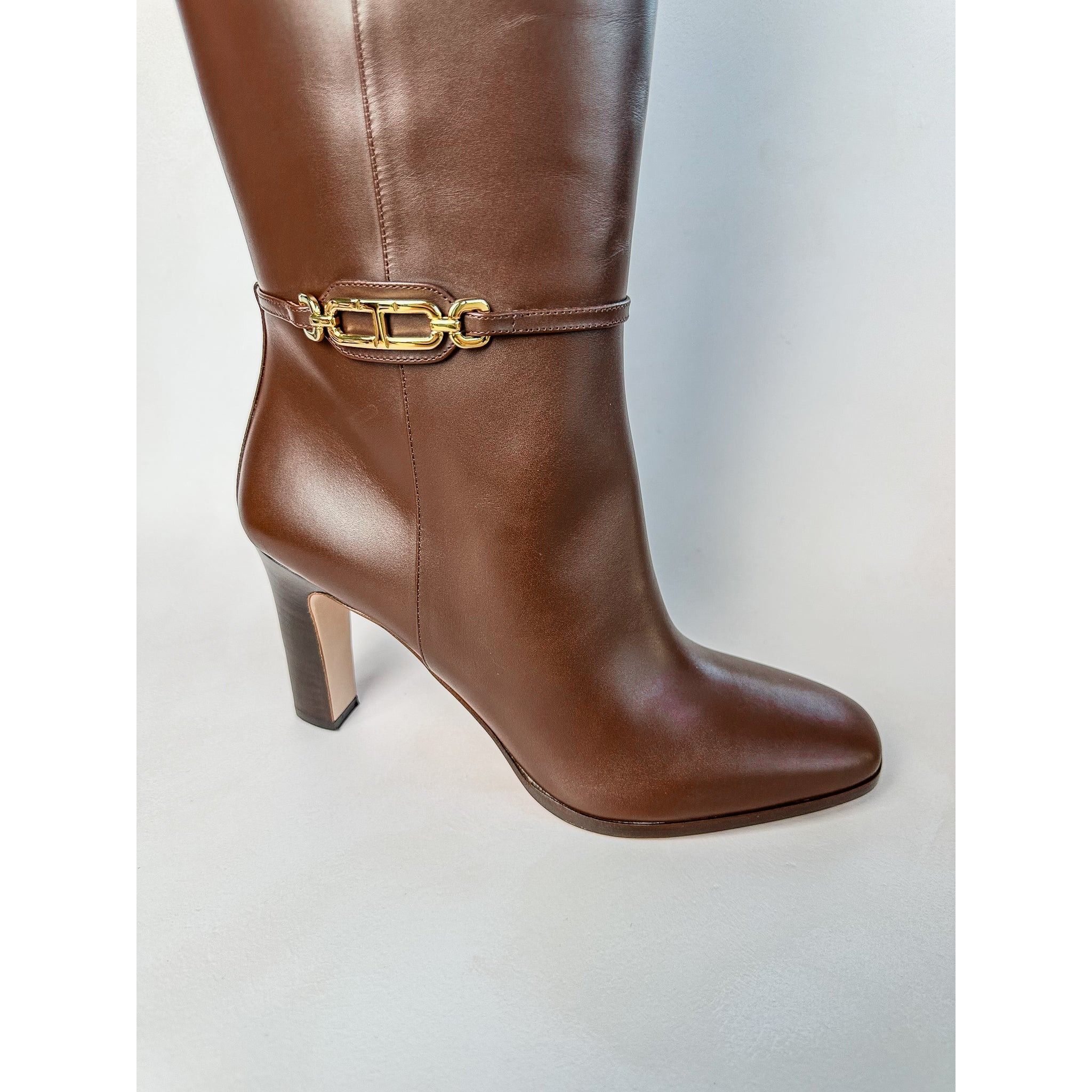 Tom Ford Tom Ford Brown Leather Horsebit Detail Calf Boots Size US 9 / IT 39 - 2 Thumbnail