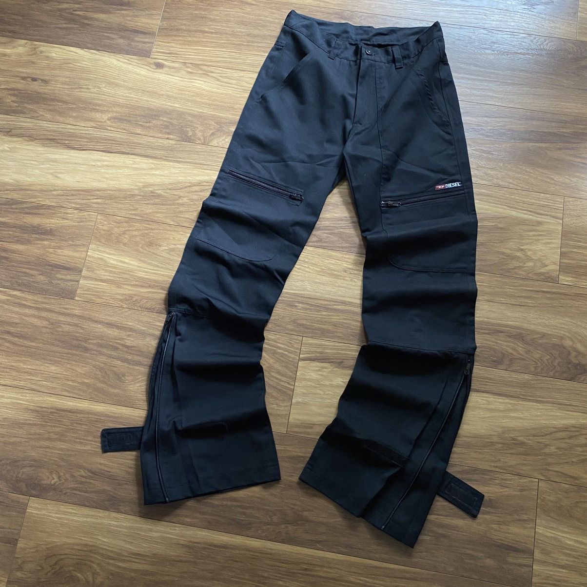 Diesel Vintage Diesel Flare Pants,Opium,Avant gard,Hype,Swag Size US 30 / EU 46 - 1 Thumbnail