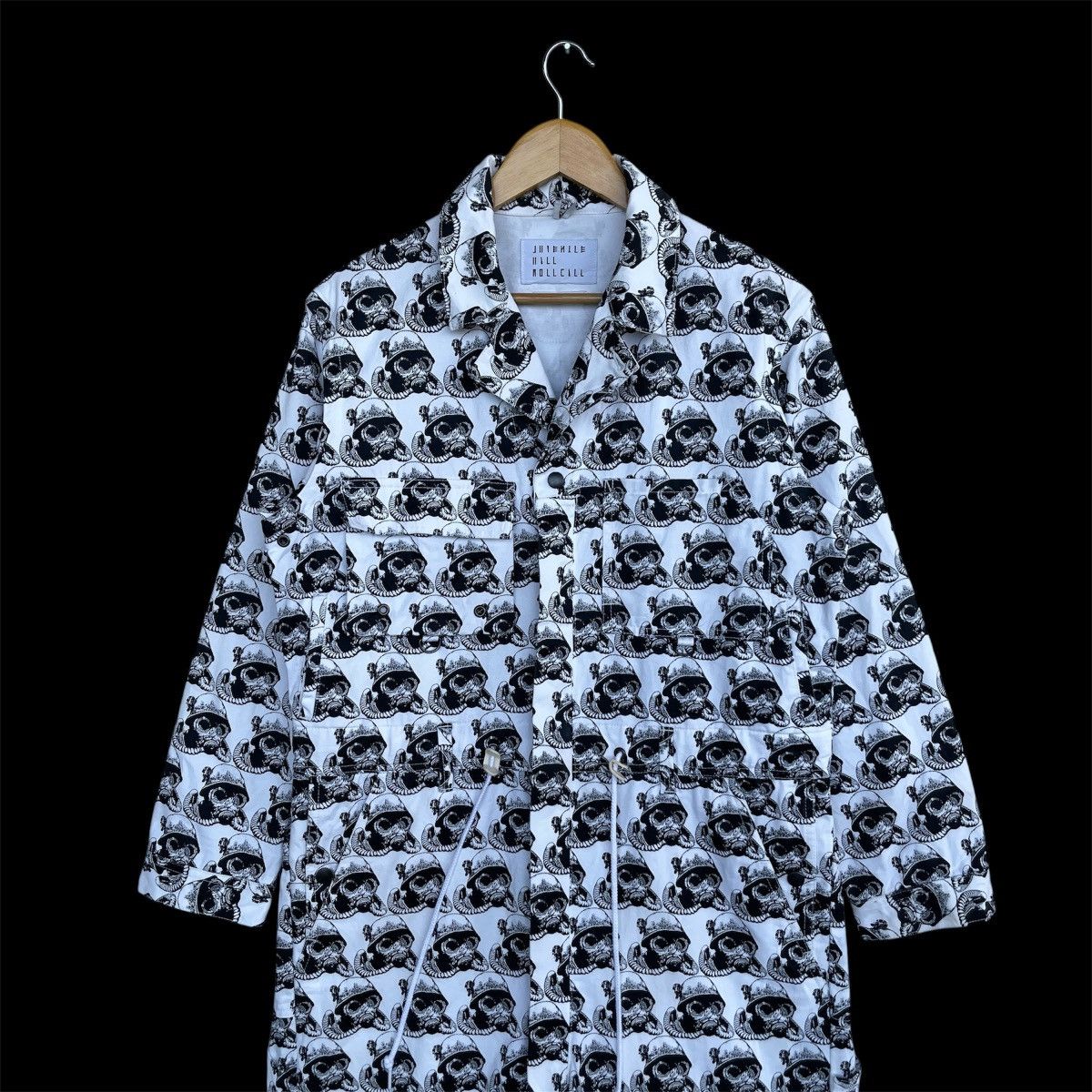 Number (N)ine Juvenile Hall Roll Call Experimental Gas Mask Coverall Size US 32 / EU 48 - 1 Thumbnail