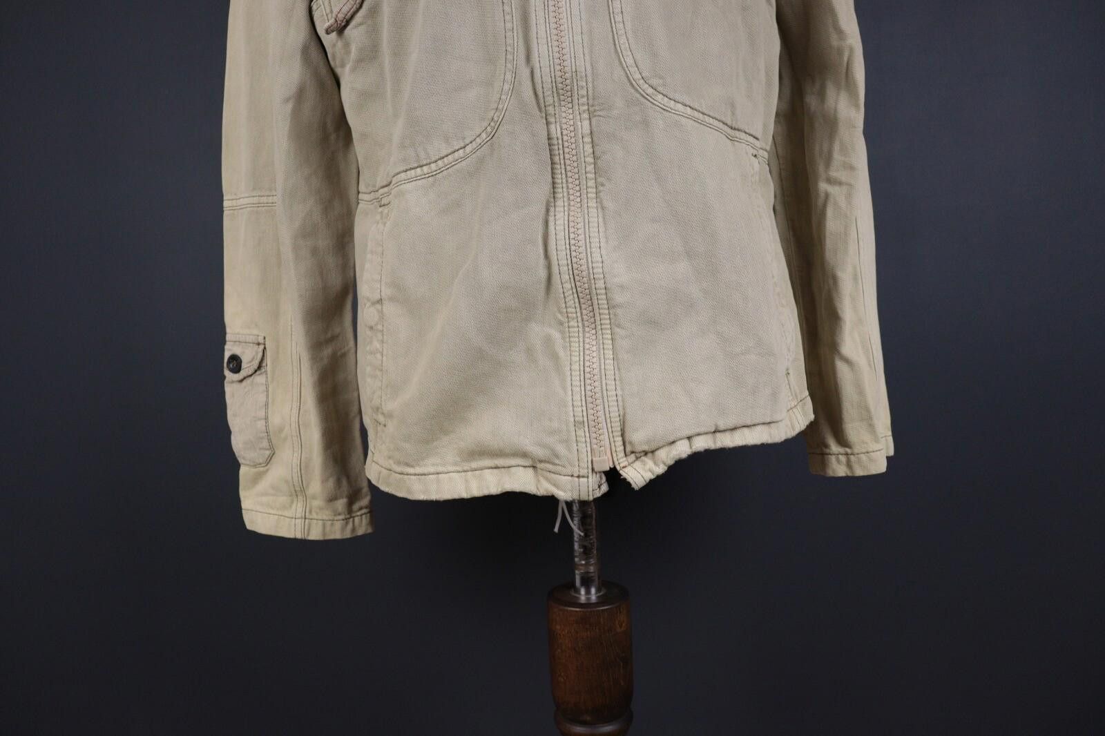 Designer Armani Jeans Beige Multipockets Jacket Size I 52/ USA 36 Size US M / EU 48-50 / 2 - 3 Thumbnail