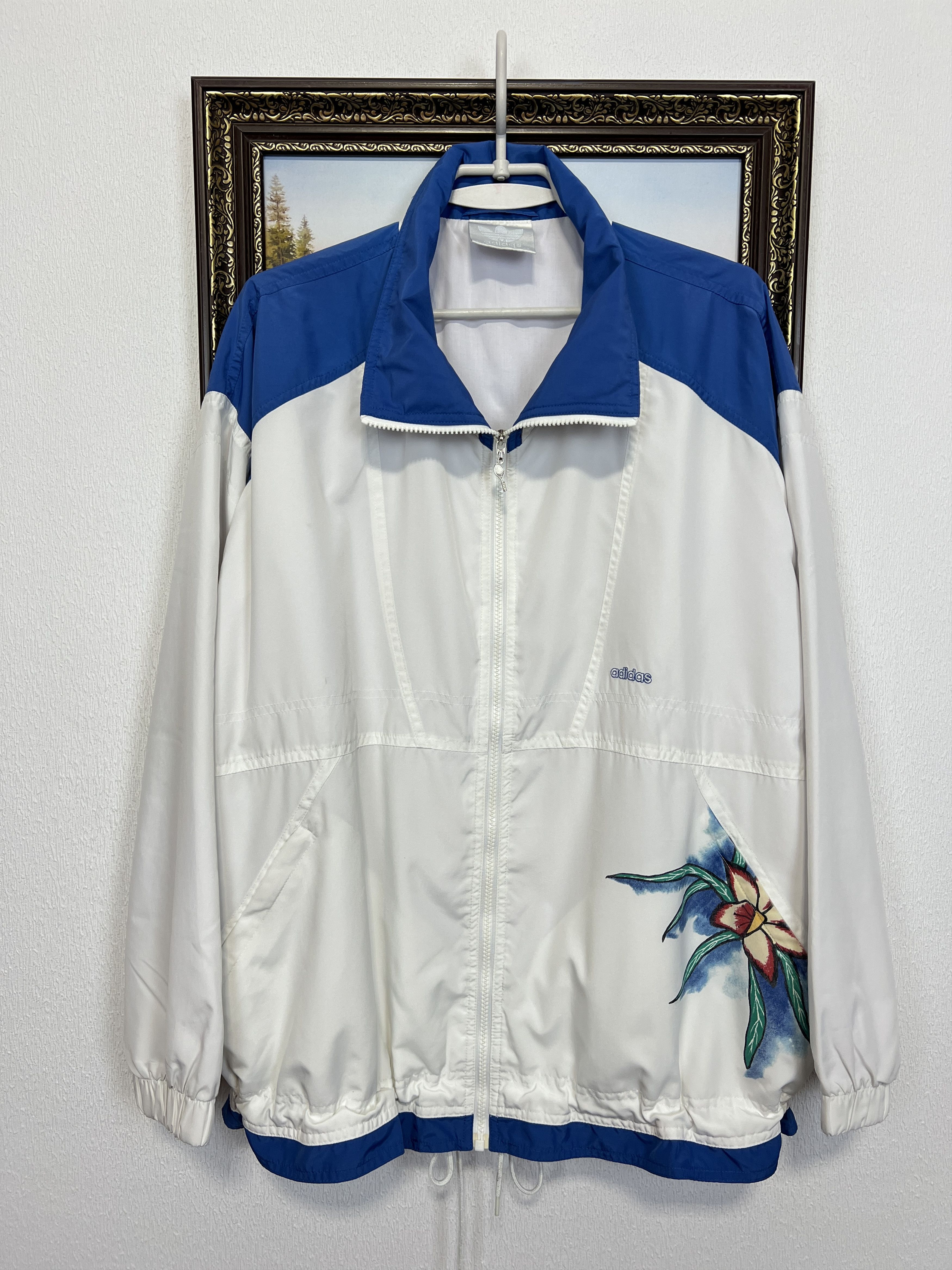 Adidas Vintage Steffi Graff Tennis Track Suit Jacket Pants Rare Size US L / EU 52-54 / 3 - 2 Thumbnail
