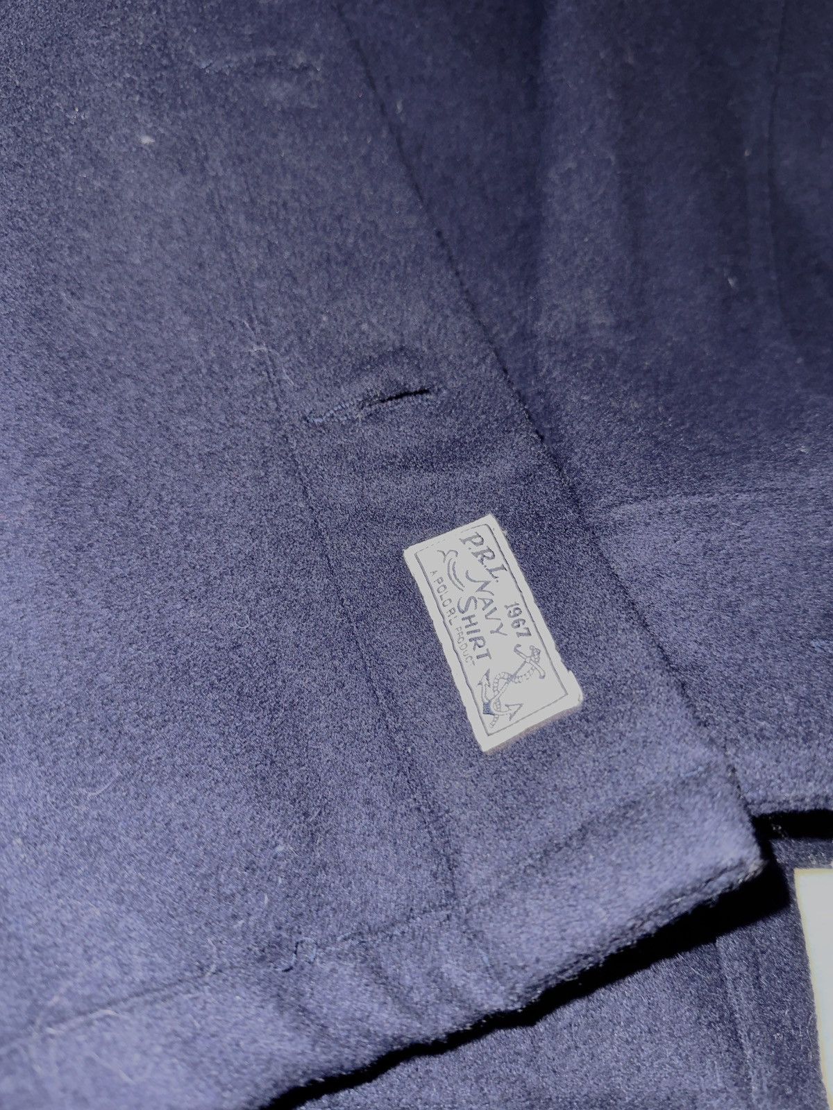 Polo Ralph Lauren Polo Denim & Supply Ralph Lauren Wool Overshirt Navy Size 38R - 6 Thumbnail