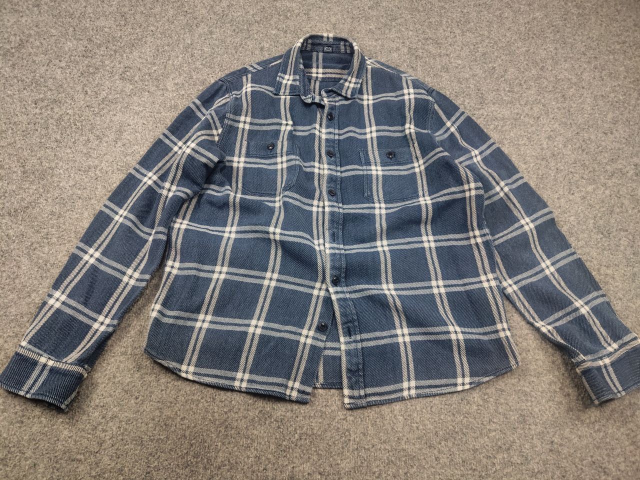 Edwin Edwin Vintage Japan labour Dense blue checkered cotton Shirt Size US M / EU 48-50 / 2 - 3 Thumbnail