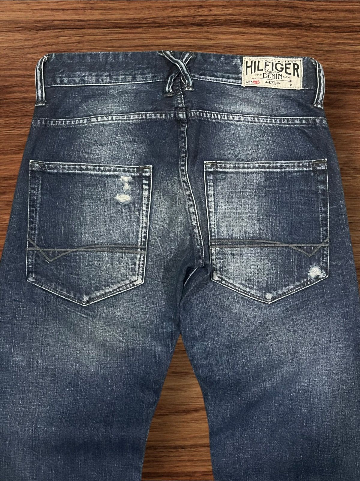 Tommy Hilfiger Vintage Tommy Hilfiger Denim NYC Slow Baker Button Fly Jeans Size US 30 / EU 46 - 12 Thumbnail