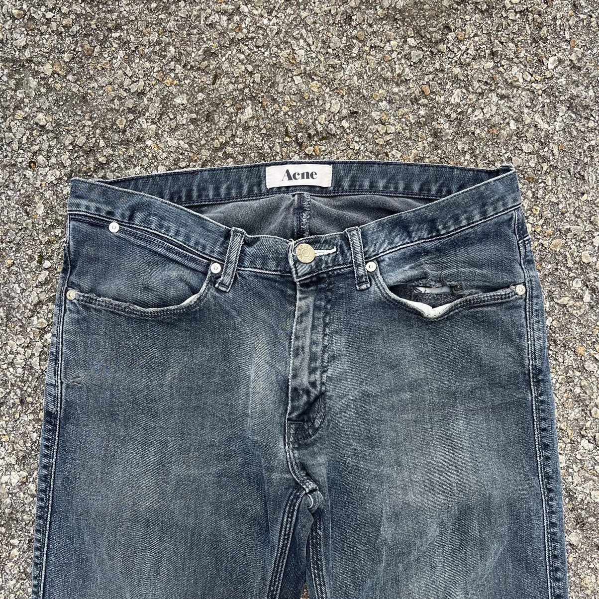 Acne Studios Acne studios Max Man Ray Slim Denim Washed Faded Jeans Size US 31 - 3 Thumbnail