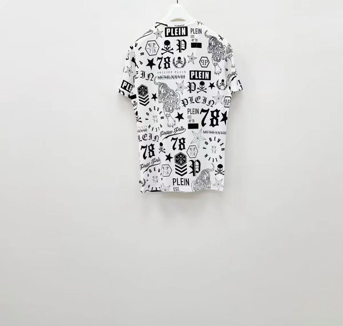 Philipp Plein PHILIPP PLEIN 100% Cotton Short Sleeve T-shirt J30 Size US L / EU 52-54 / 3 - 5 Thumbnail