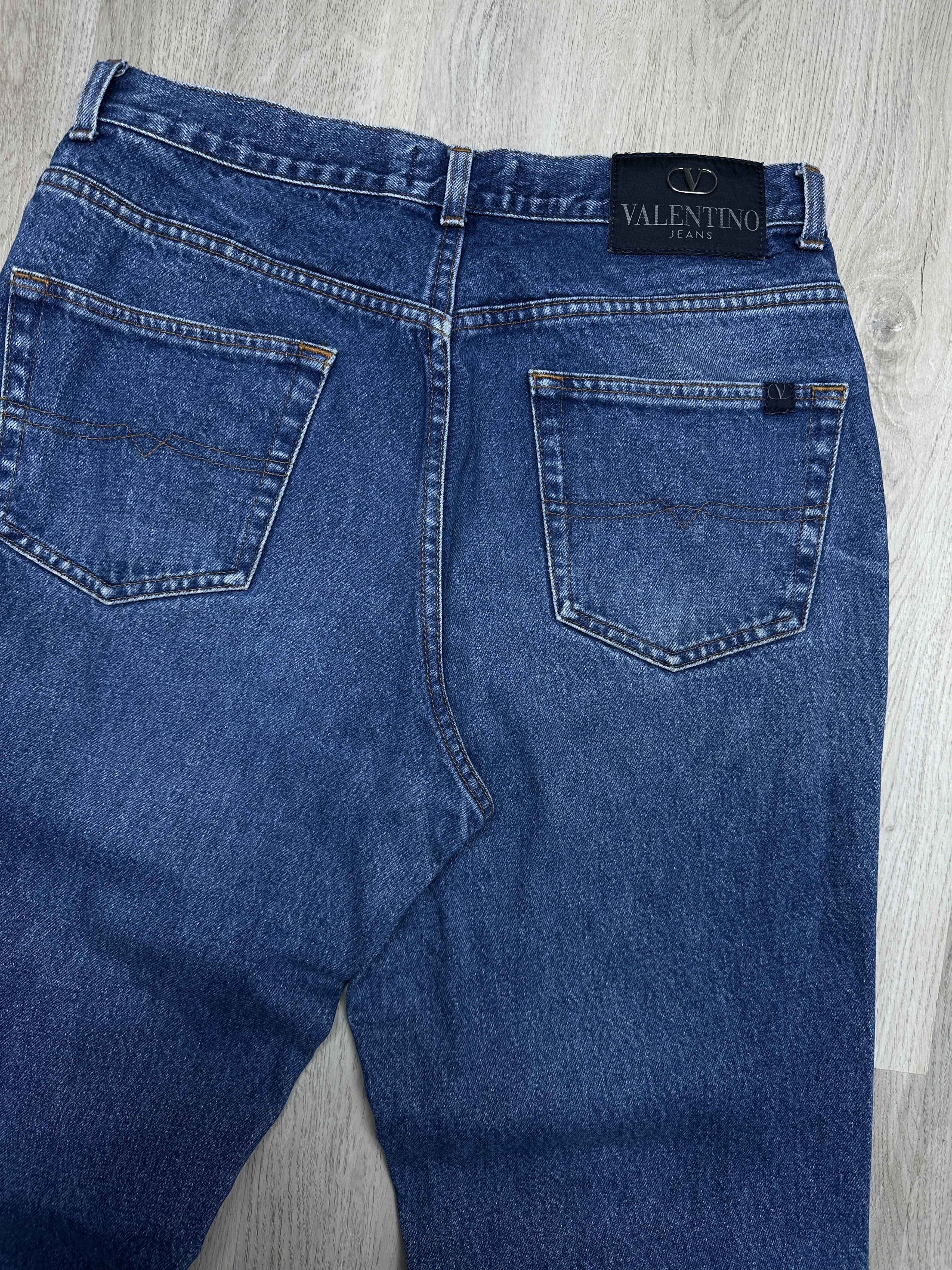 Valentino Valentino 90s Vintage Mens Denim Pants Jeans Size US 36 / EU 52 - 2 Thumbnail