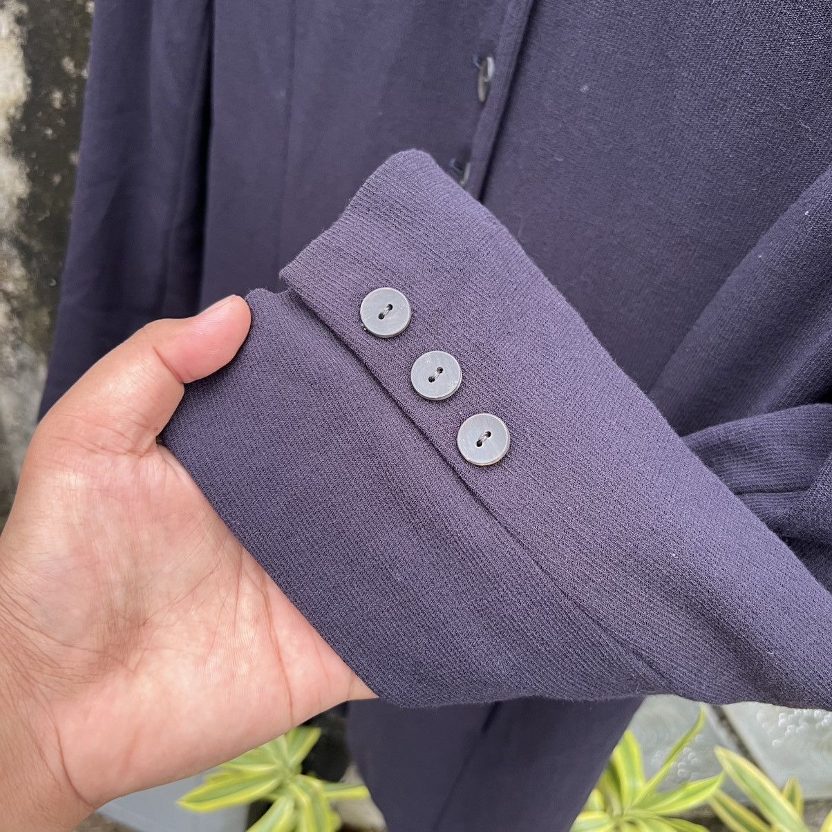 Japanese Brand “CHRISTIAN AUJARD” HALF BUTTON BLAZER Size S / US 4 / IT 40 - 6 Thumbnail