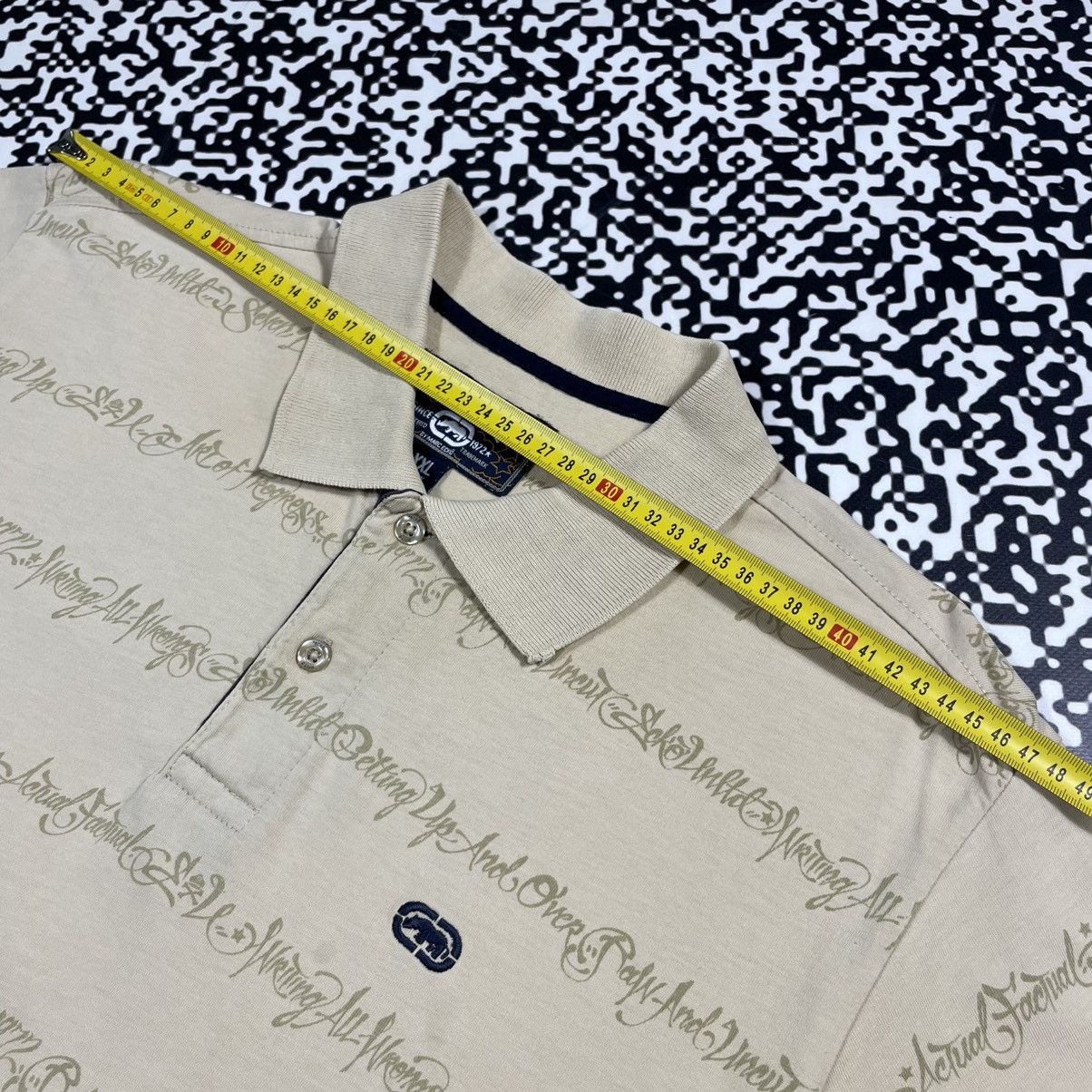 Ecko Unltd. Vintage Y2K Ecko Unlimited UNLTD Rap Polo Retro T-shirt Size US XXL / EU 58 / 5 - 18 Thumbnail