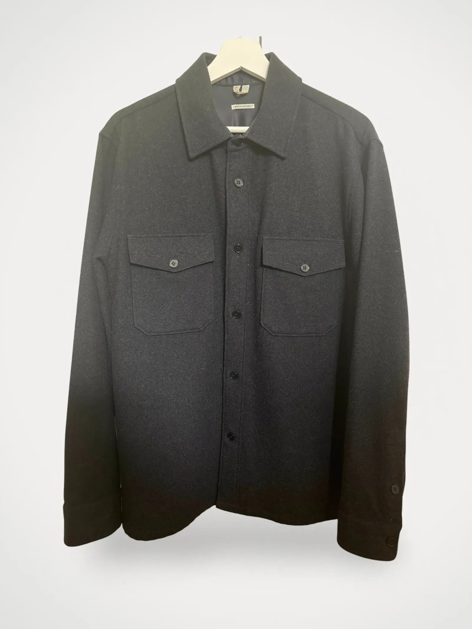 Arket Arket Wool blend overshirt Shirt Size US M / EU 48-50 / 2 - 1 Thumbnail