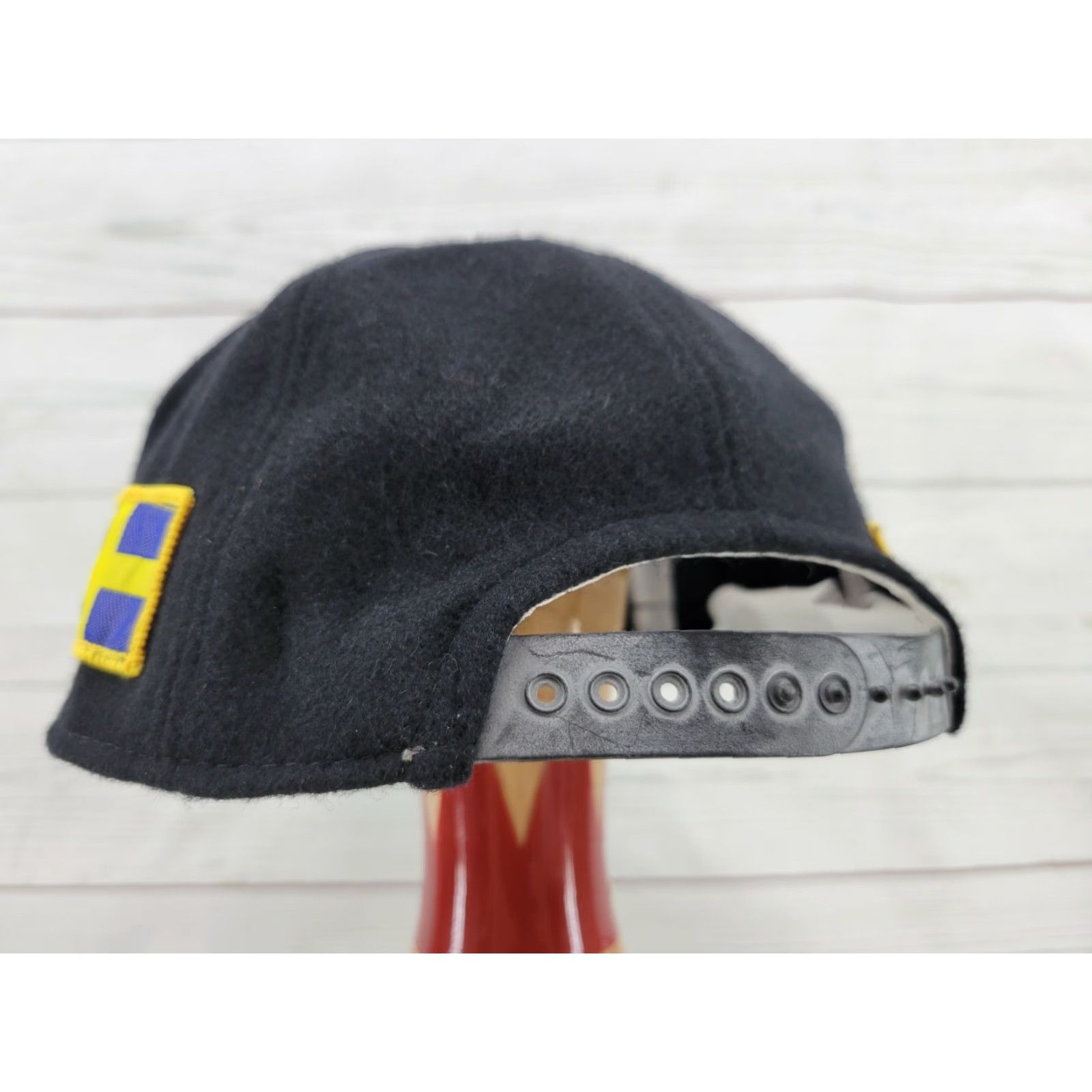 Vintage VINTAGE Unbranded Men's Snapback PANMUNJOM Embroidered Baseball Hat, Adjustable, Black, Baseball Cap, Embroidered, G13 Size ONE SIZE - 6 Thumbnail