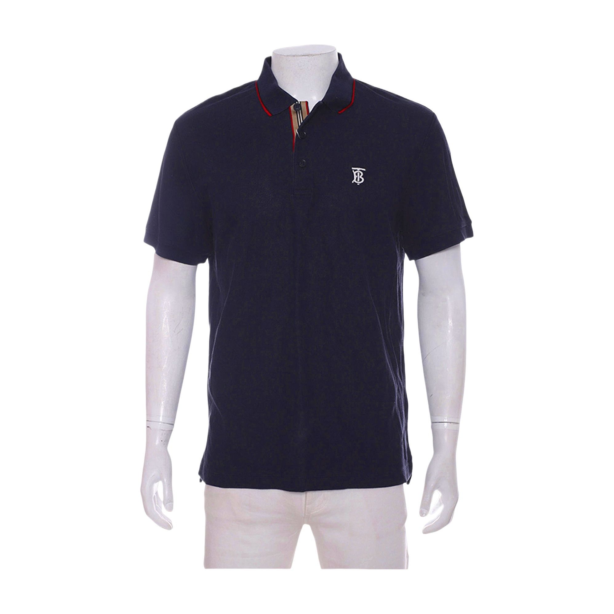 Burberry Burberry Navy Cotton Polo Shirt S Size US S / EU 44-46 / 1 - 1 Thumbnail