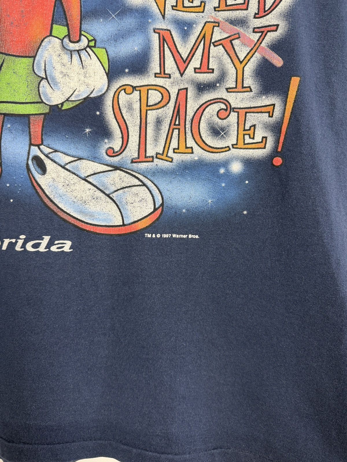 Warner Bros Vintage 1997 Looney Tunes Marvin Martian Warner Bross Size L Size US L / EU 52-54 / 3 - 6 Thumbnail