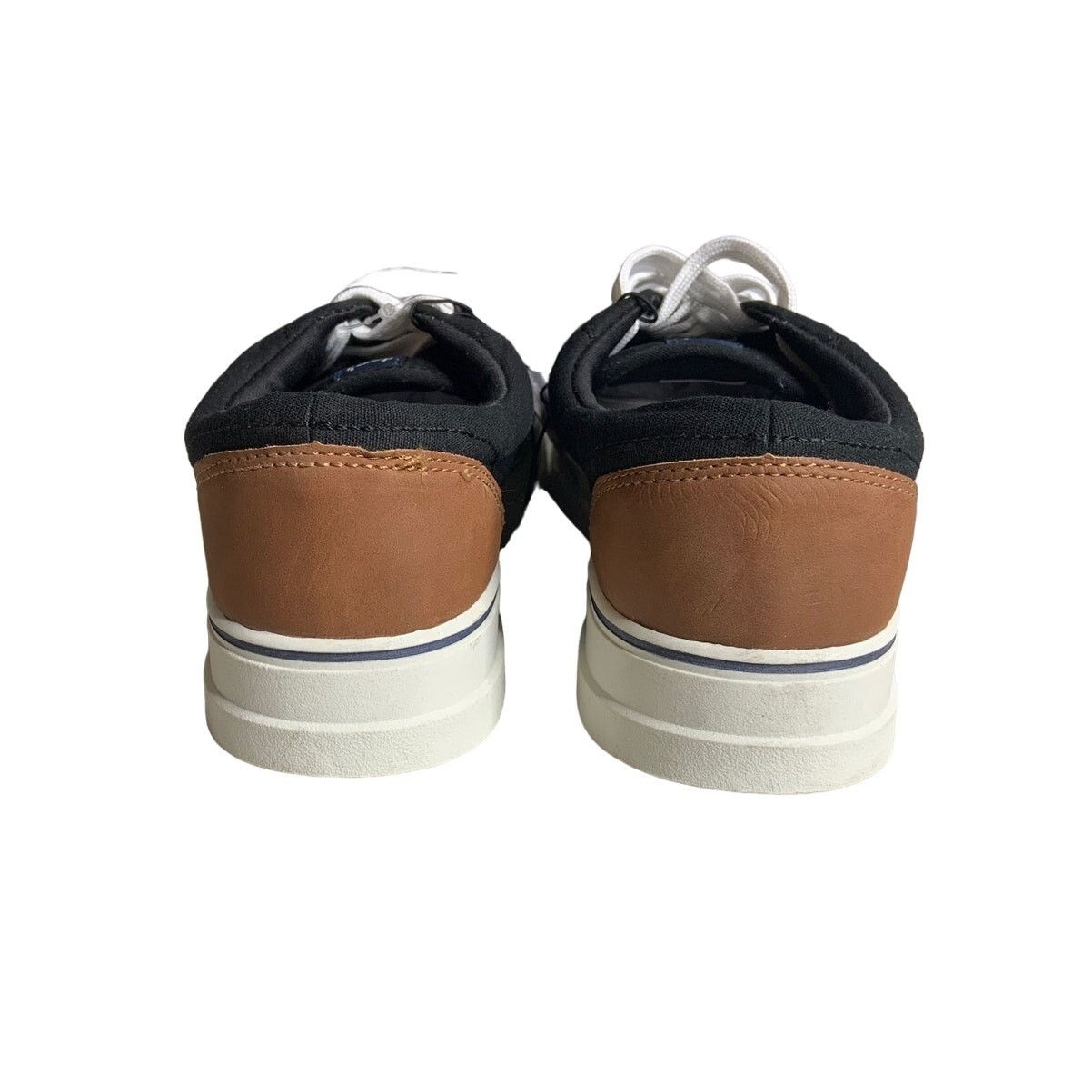 Chaps Chap's Men's Sz 7.5 Canvas Lace-up Fashion Sneaker Black NEW Size US 7 / EU 40 - 5 Thumbnail