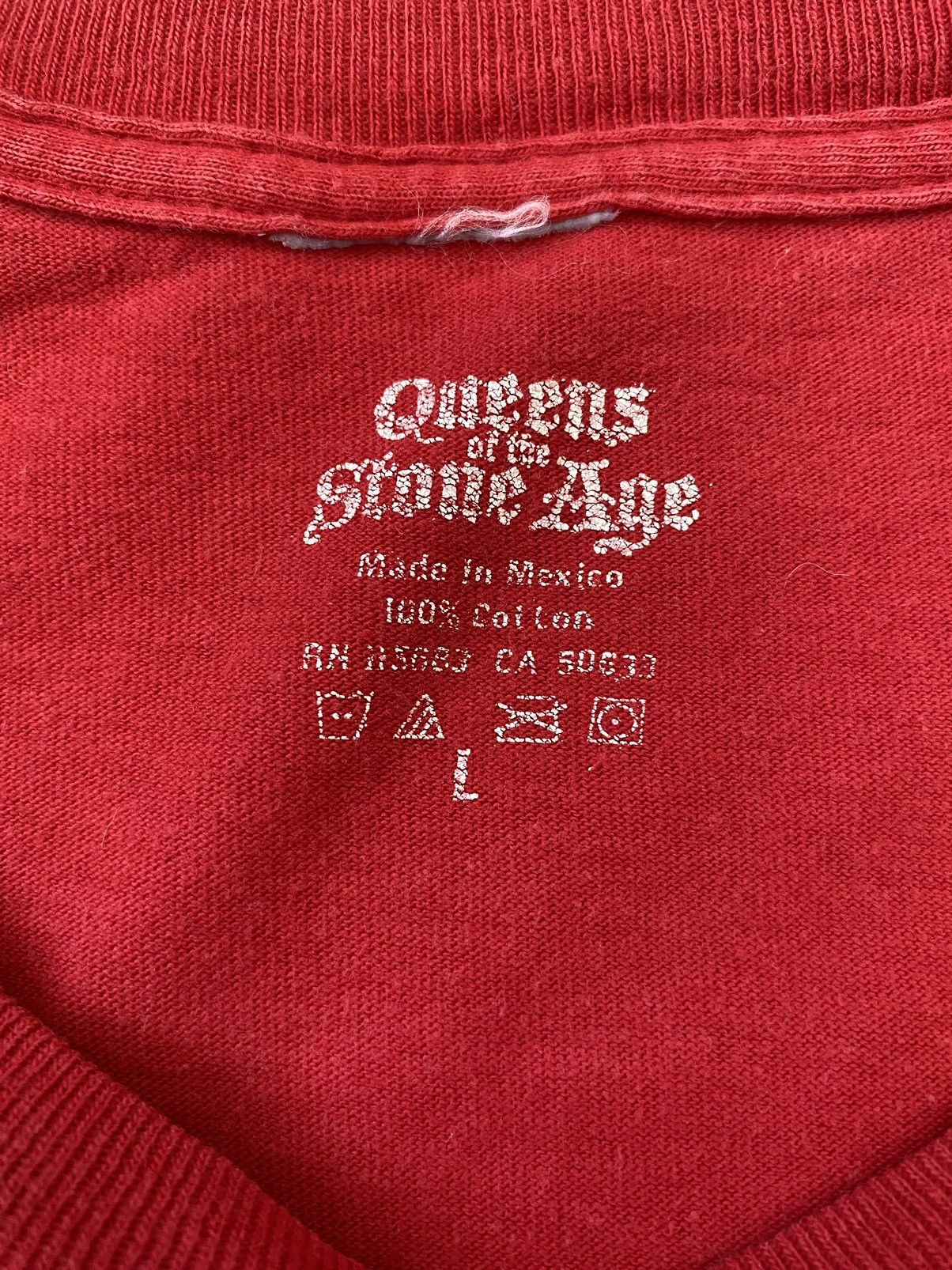 Band Tees Queens of The Stone Age Size US L / EU 52-54 / 3 - 3 Thumbnail