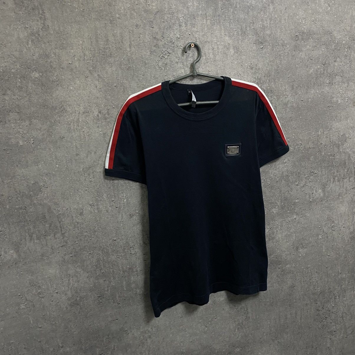 Dolce & Gabbana Dolce & Gabbana T-Shirt Metal Logo Lamps D&G Tee Size US M / EU 48-50 / 2 - 2 Thumbnail