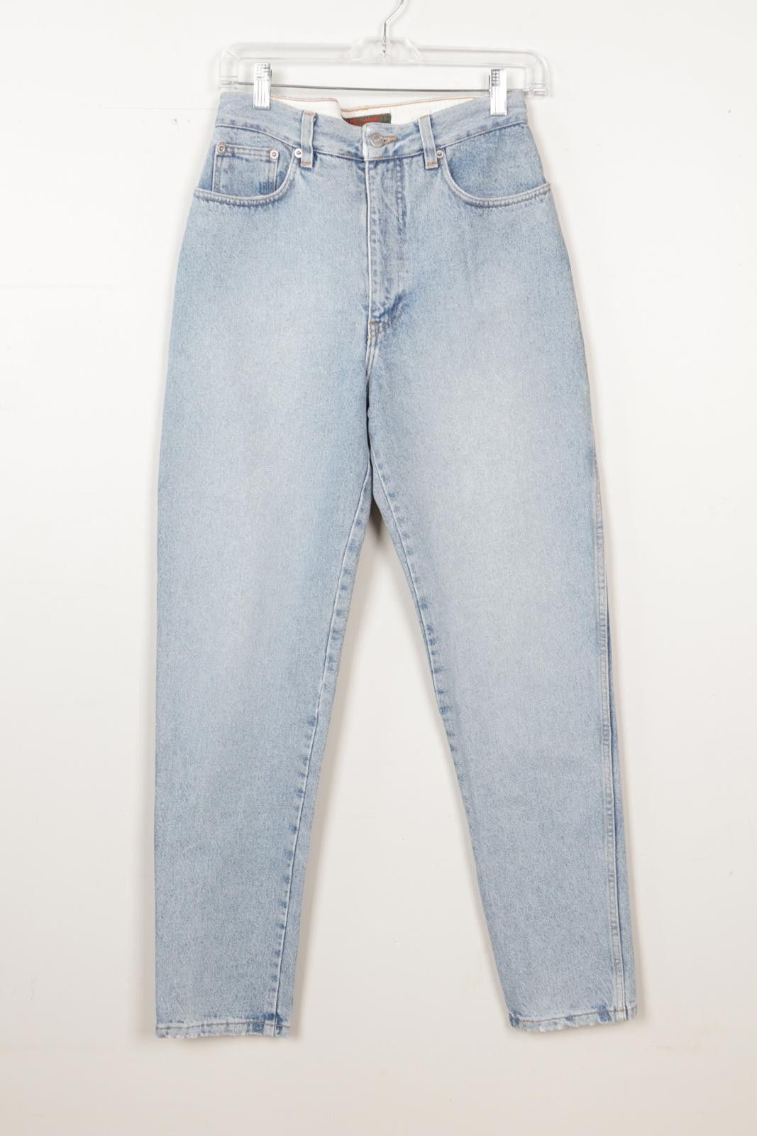 Katharine Hamnett London 90's Katharine Hamnett Light Wash Taper Jeans Size 29" - 1 Thumbnail