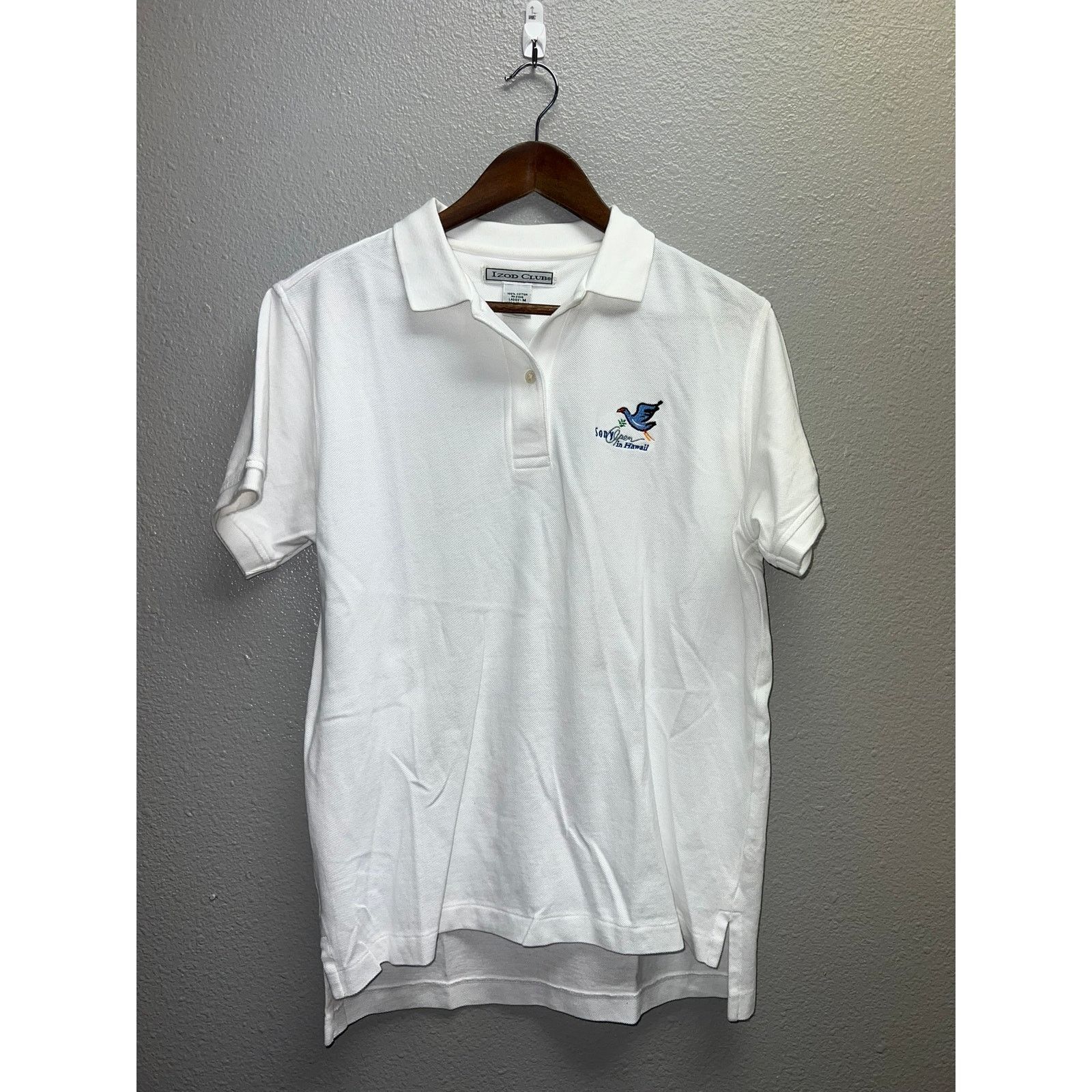 Izod Womens Vintage Golf Hawaii Polo Shirt Sony Open Hawaii Izod Size M / US 6-8 / IT 42-44 - 1 Thumbnail