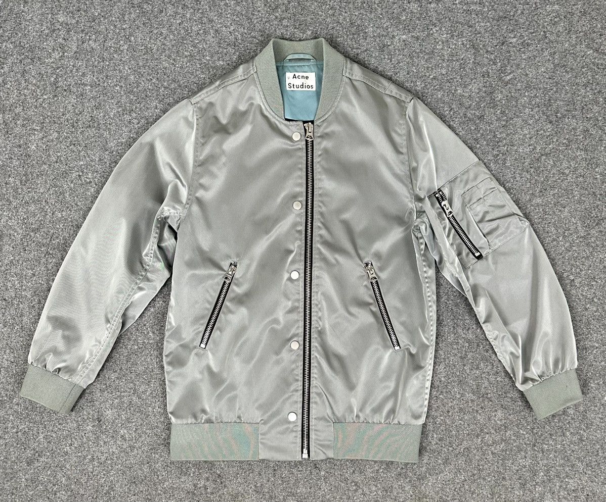 Acne Studios PSS15 Fuel Tech Bomber Jacket | Grailed