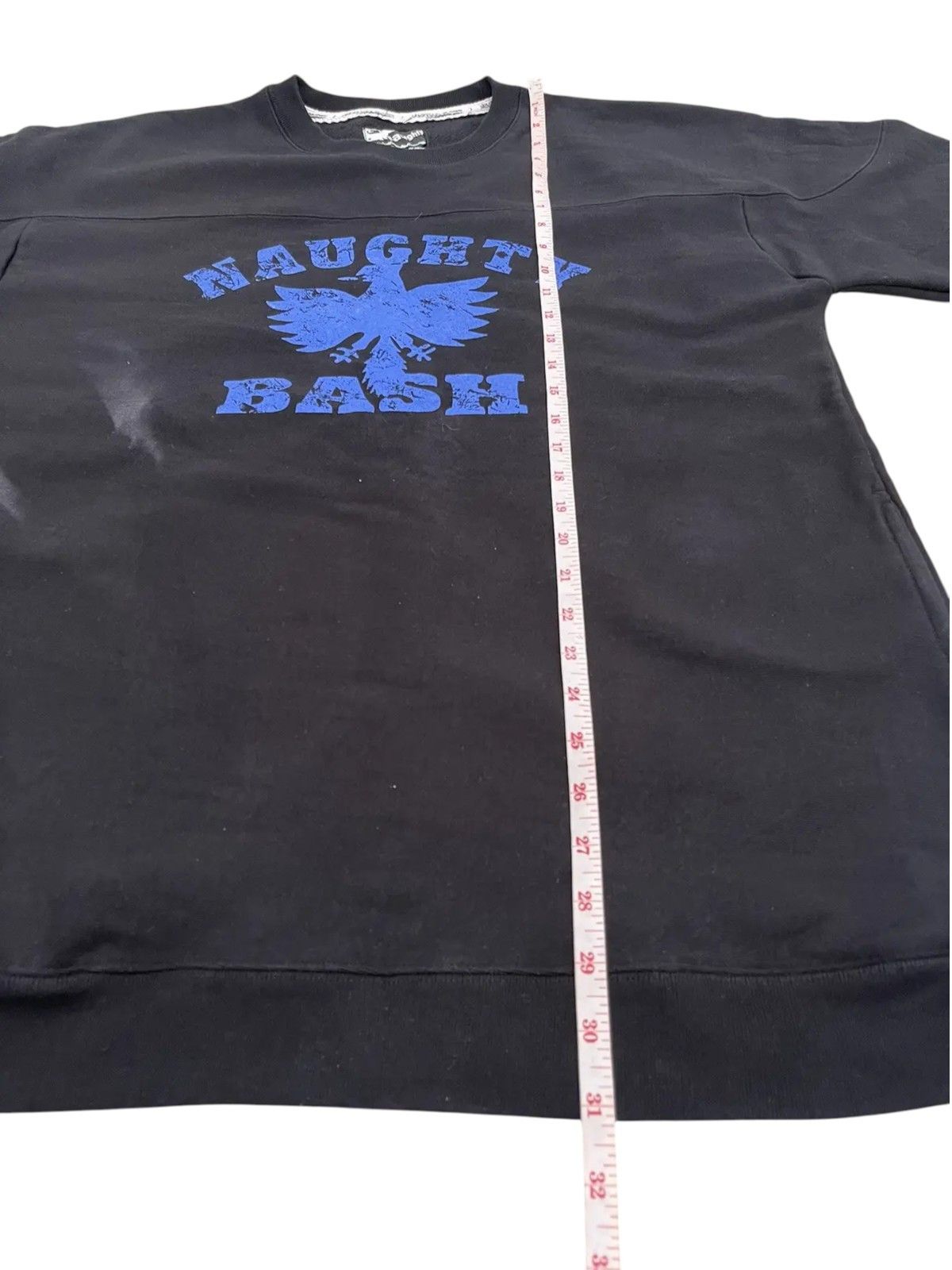 Vintage Naughty Bash "Blue Bird" Skateboarding Graphic Sweatshirt Size US L / EU 52-54 / 3 - 8 Thumbnail
