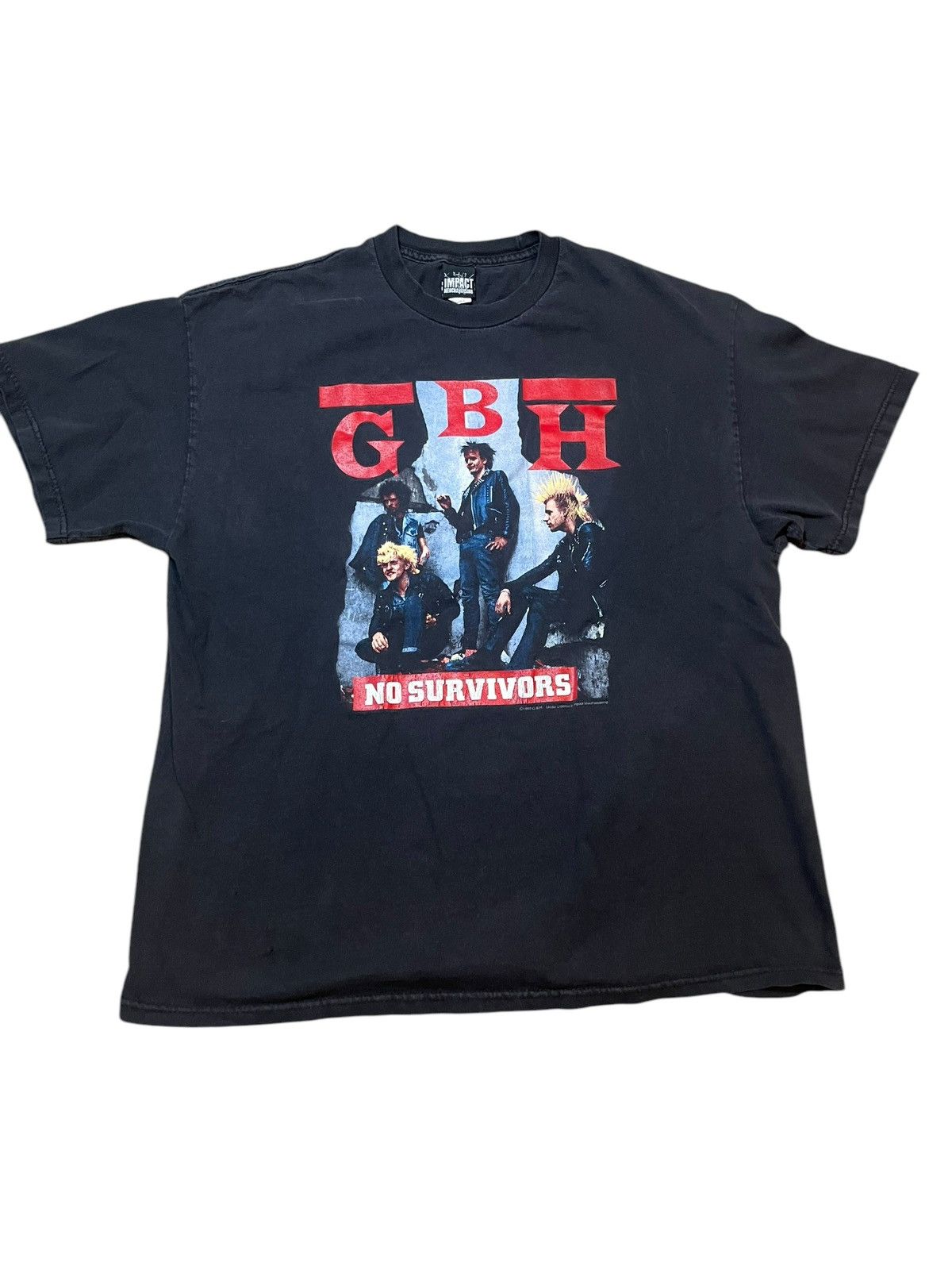 Band Tees Vintage GBH Rock Band Graphic Tee Size US XL / EU 56 / 4 - 2 Thumbnail