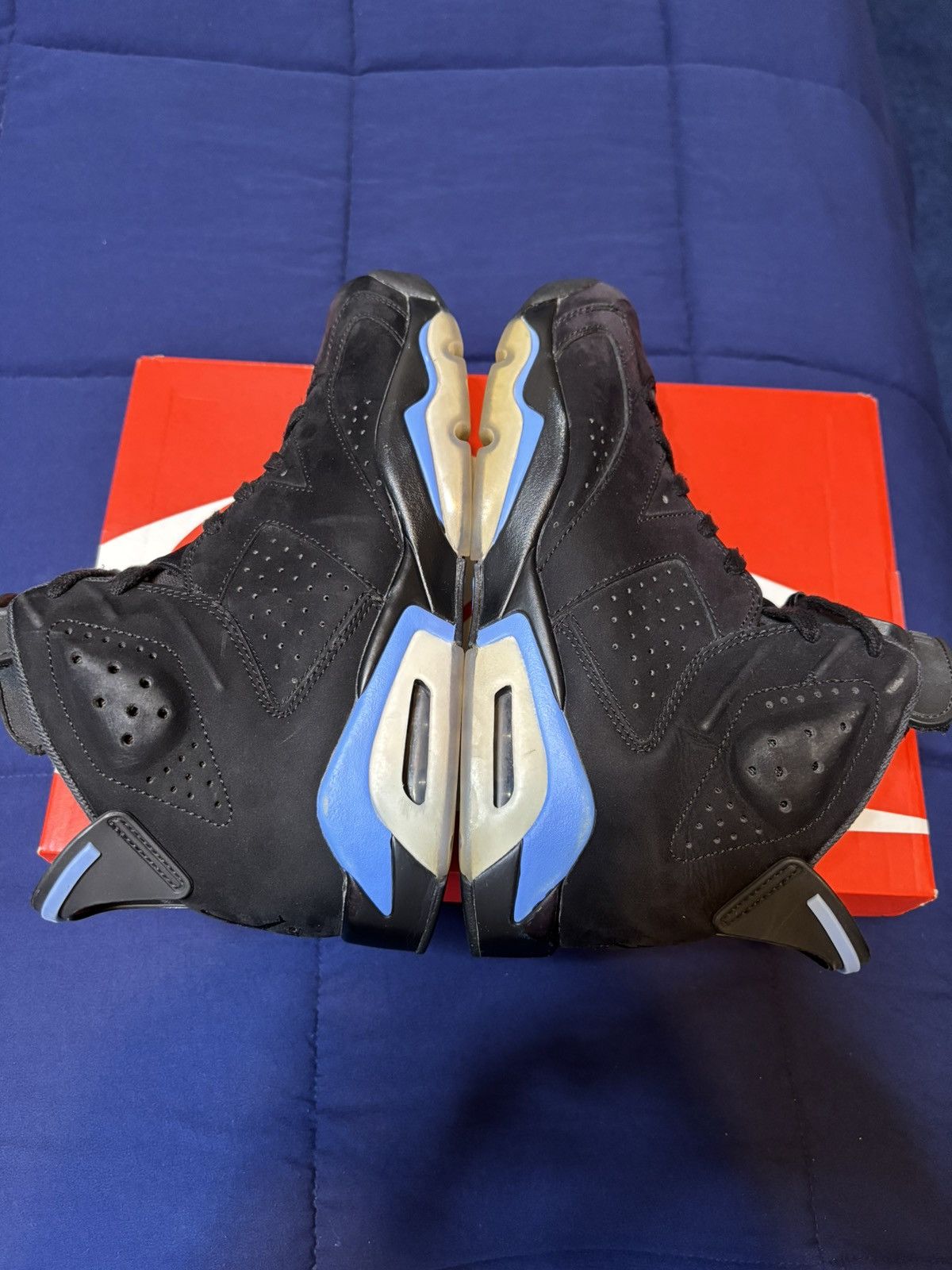 Jordan Brand Air Jordan 6 Retro UNC 2017 Size 8 Size US 8 / EU 41 - 3 Thumbnail