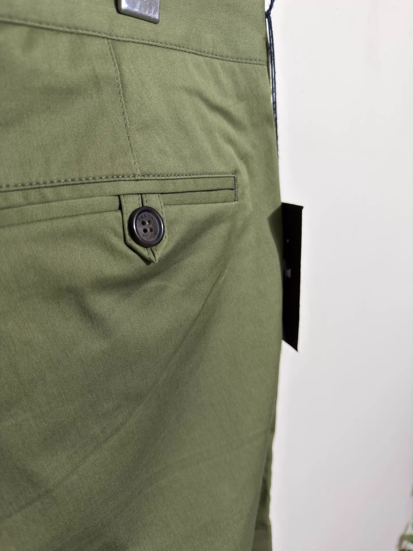 Prada Prada Military Green Straight Fit Pants 54 Size US 38 / EU 54 - 5 Thumbnail