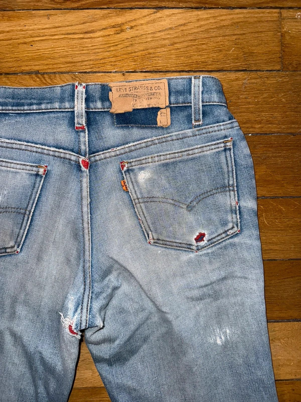 Levi's Levi’s Reworked Orange Tab Jeans Size US 30 / EU 46 - 1 Thumbnail