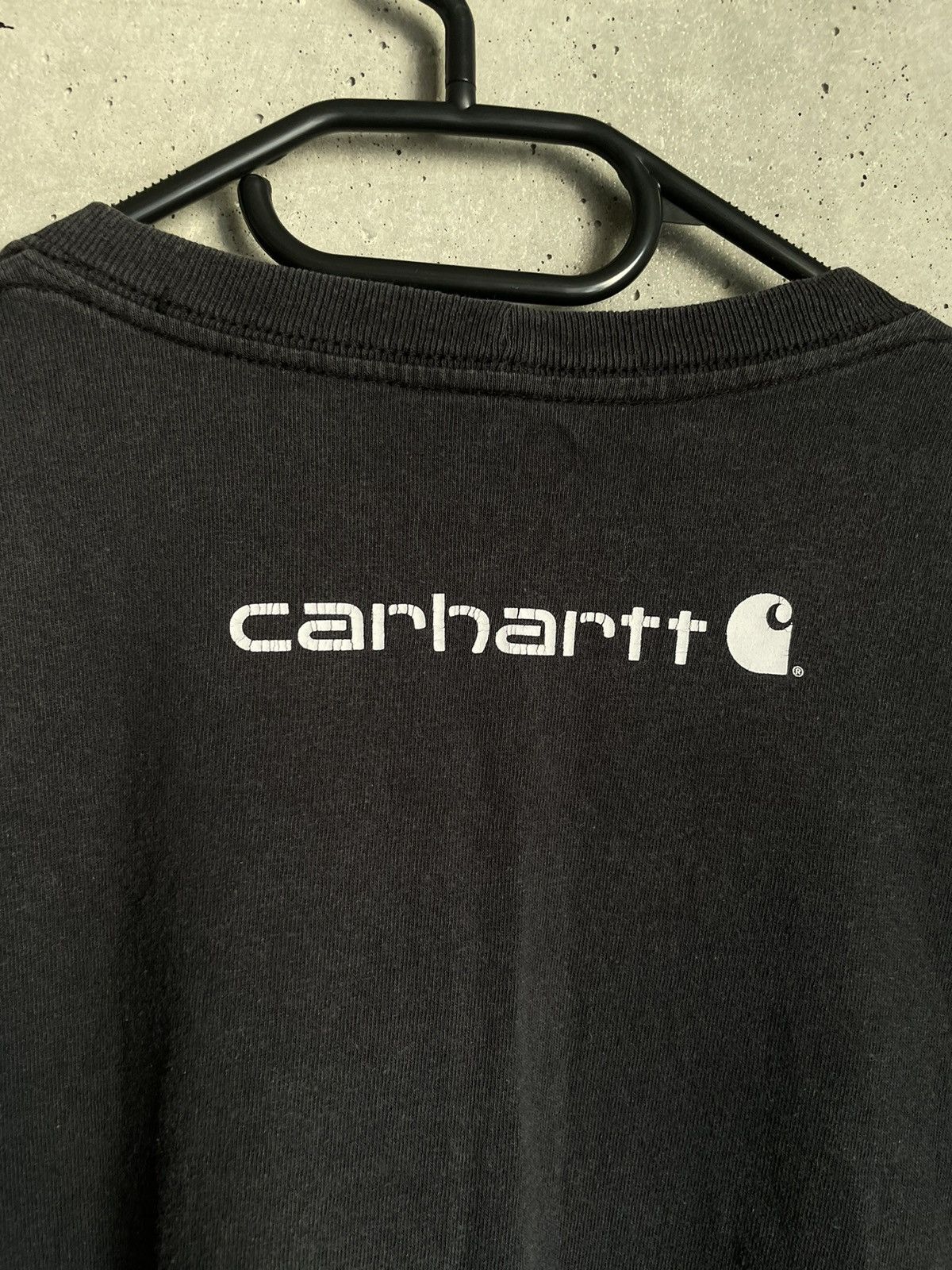 Carhartt Vintage Carhartt Faded Longsleeve Big Logo Workwear Y2k Size US L / EU 52-54 / 3 - 8 Thumbnail