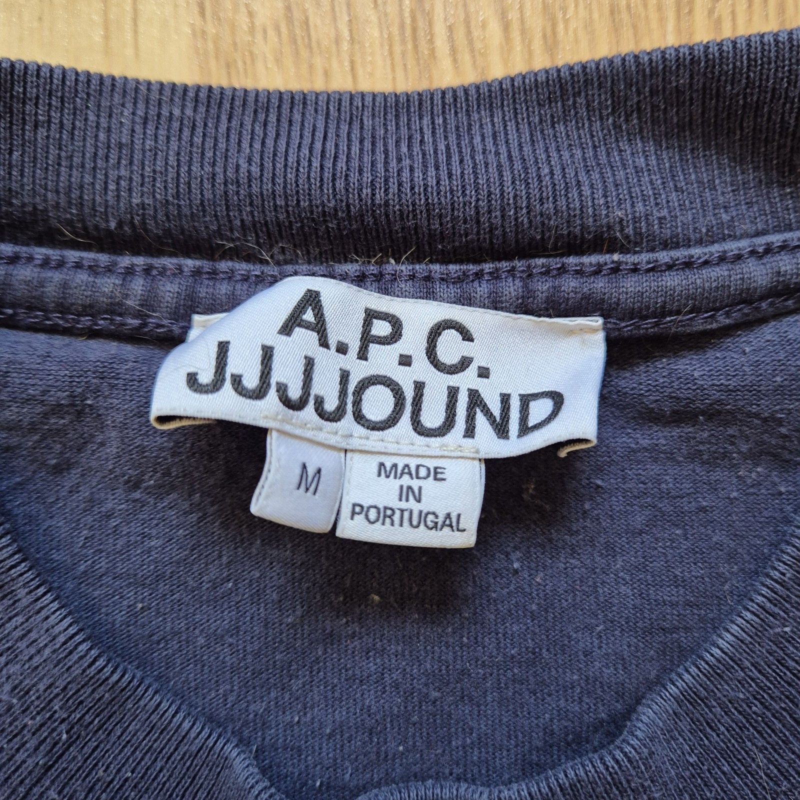A.P.C. × JJJJound JJJJound x A.P.C. Justin Tee Navy Medium Size US M / EU 48-50 / 2 - 4 Thumbnail