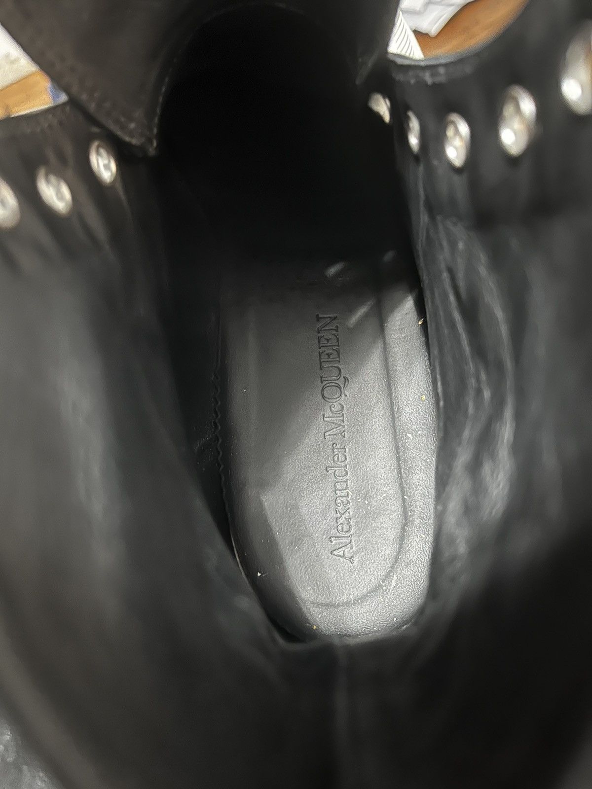 Alexander McQueen Black and white Alexander mcqeen boots. Size US 10.5 / EU 43-44 - 9 Thumbnail