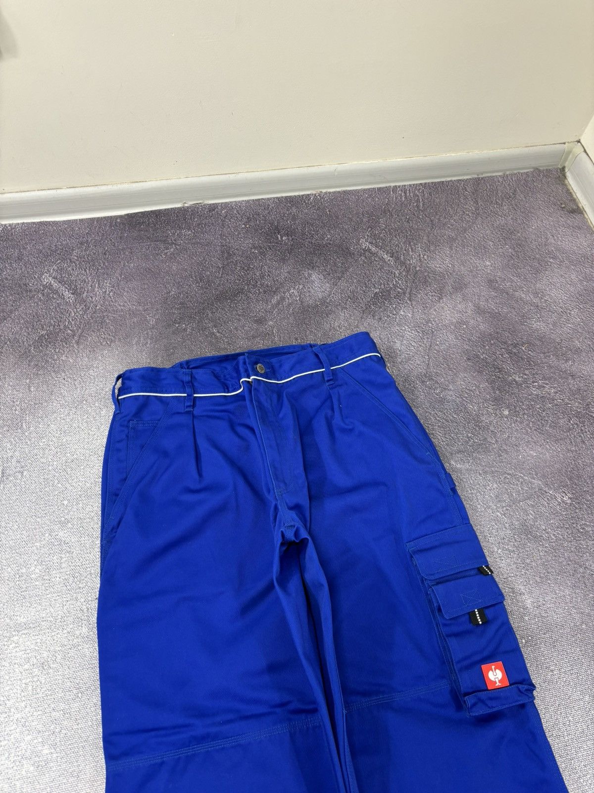 Other Engelbert Strauss Double Knee Blue Workwear Cargo Pants Size US 40 / EU 56 - 5 Thumbnail