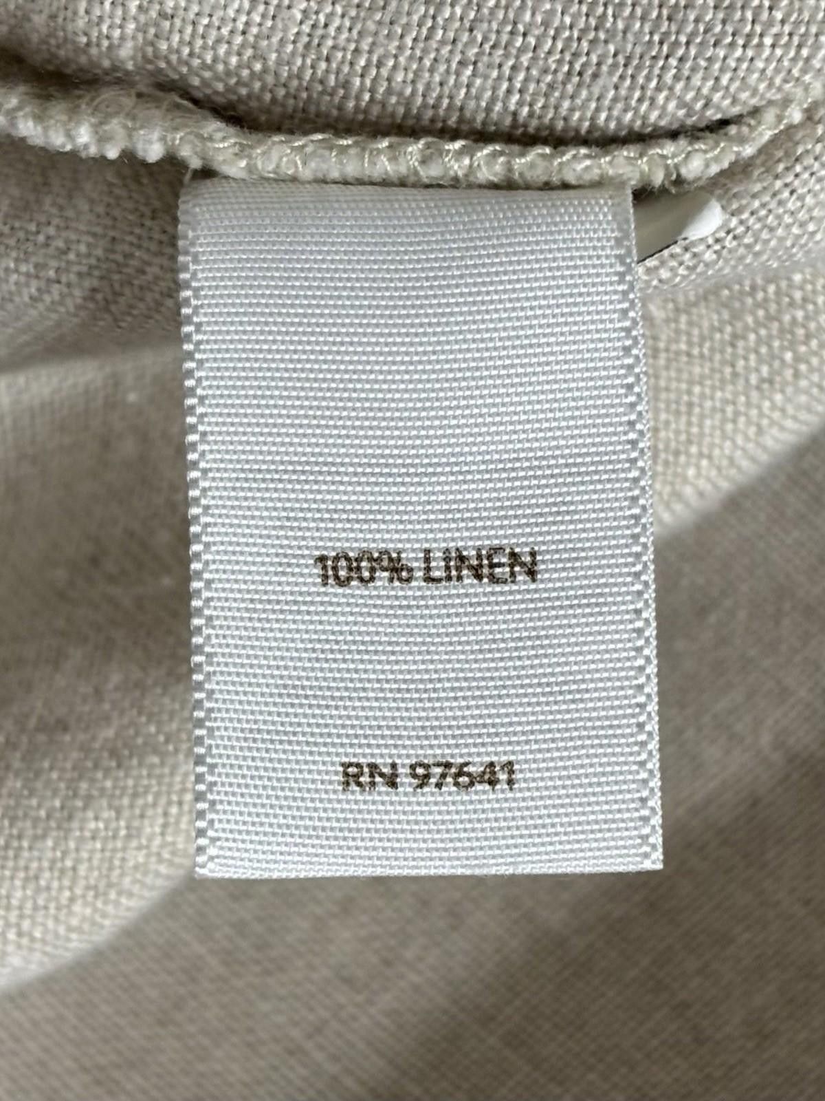 J. Jill J Jill Pants Womens Medium Petite Love Linen Beige Joggers Size 32" / US 10 / IT 46 - 9 Thumbnail