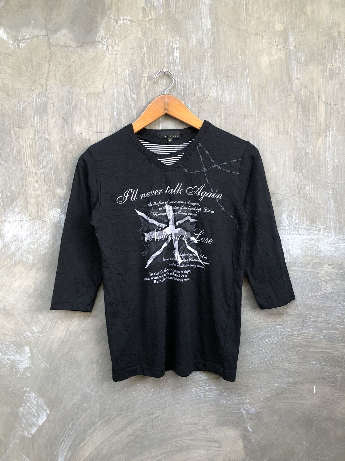 If Six Was Nine Y2K Japanese Spinash Avant Garde Style Longsleeve T-shirt Size M / US 6-8 / IT 42-44 - 1 Thumbnail